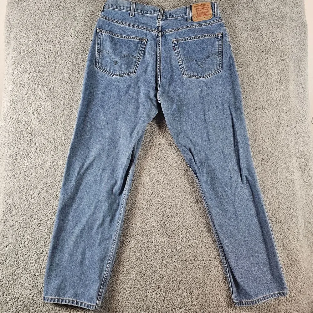 Vintage Levis 550 Jeans Mens 37x32* Blue Denim Relaxed Tapered Y2K Casual Skater